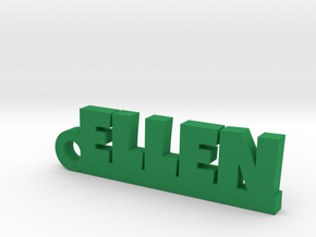 ELLEN Keychain Lucky in Green Processed Versatile Plastic