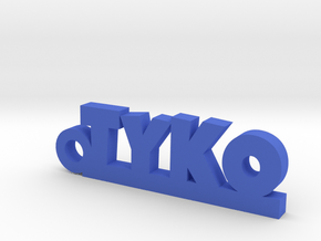 TYKO Keychain Lucky in Blue Processed Versatile Plastic