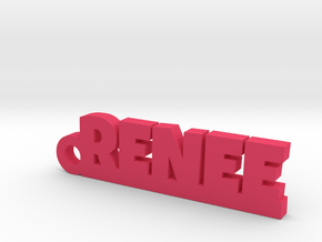 RENEE Keychain Lucky in Pink Processed Versatile Plastic