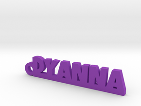 DYANNA Keychain Lucky in Purple Processed Versatile Plastic