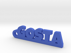 GOSTA Keychain Lucky in Blue Processed Versatile Plastic