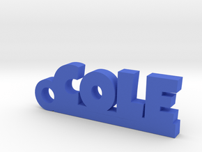 COLE Keychain Lucky in Blue Processed Versatile Plastic