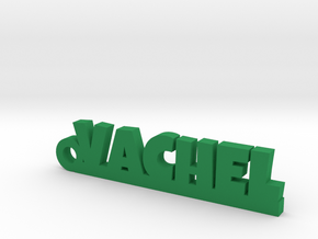 VACHEL Keychain Lucky in Rhodium Plated Brass