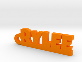RYLEE Keychain Lucky in Orange Processed Versatile Plastic