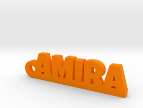 AMIRA Keychain Lucky in Orange Processed Versatile Plastic