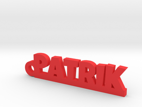 PATRIK Keychain Lucky in Red Processed Versatile Plastic