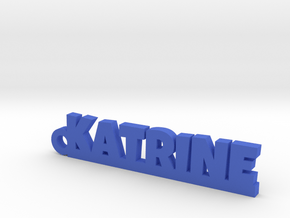KATRINE Keychain Lucky in Blue Processed Versatile Plastic