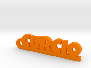 CURCIO Keychain Lucky in Orange Processed Versatile Plastic