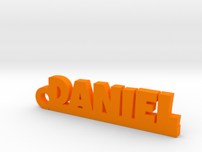 DANIEL Keychain Lucky in Orange Processed Versatile Plastic
