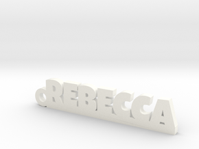 REBECCA Keychain Lucky in Aluminum