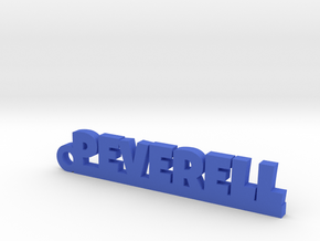 PEVERELL Keychain Lucky in Blue Processed Versatile Plastic