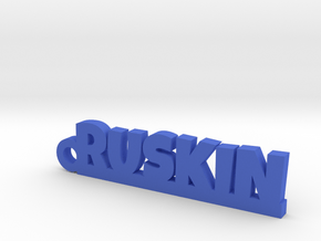 RUSKIN Keychain Lucky in Blue Processed Versatile Plastic