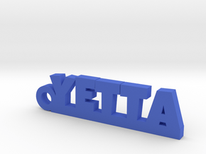 YETTA Keychain Lucky in Blue Processed Versatile Plastic