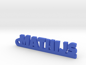 MATHIJS Keychain Lucky in Blue Processed Versatile Plastic