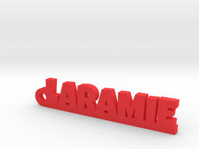 LARAMIE Keychain Lucky in Red Processed Versatile Plastic
