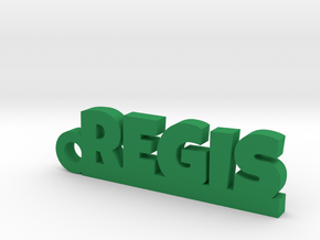 REGIS Keychain Lucky in Green Processed Versatile Plastic