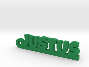 JUSTUS Keychain Lucky in Green Processed Versatile Plastic