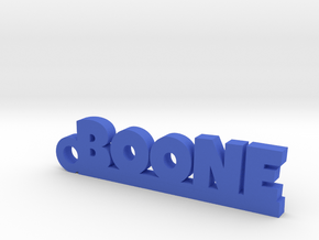 BOONE Keychain Lucky in Blue Processed Versatile Plastic