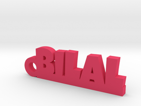BILAL Keychain Lucky in Pink Processed Versatile Plastic