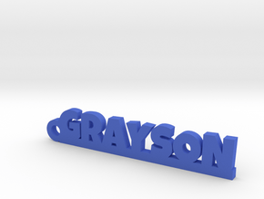 GRAYSON Keychain Lucky in Blue Processed Versatile Plastic