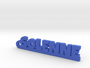 SOLENNE Keychain Lucky in Blue Processed Versatile Plastic