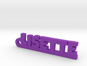 LISETTE Keychain Lucky in Purple Processed Versatile Plastic