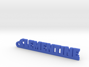 CLEMENTINE Keychain Lucky in Blue Processed Versatile Plastic