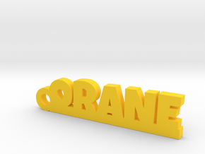 ORANE Keychain Lucky in Yellow Processed Versatile Plastic