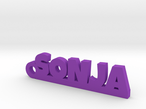 SONJA Keychain Lucky in Purple Processed Versatile Plastic