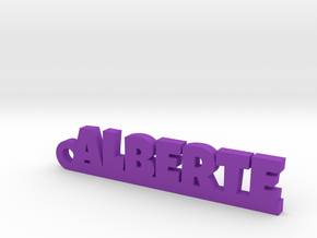 ALBERTE Keychain Lucky in Purple Processed Versatile Plastic