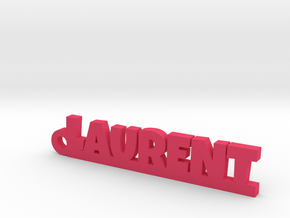LAURENT Keychain Lucky in Pink Processed Versatile Plastic