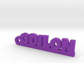 ODILON Keychain Lucky in Purple Processed Versatile Plastic