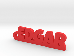 EDGAR Keychain Lucky in Red Processed Versatile Plastic