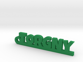 TORGNY Keychain Lucky in Green Processed Versatile Plastic