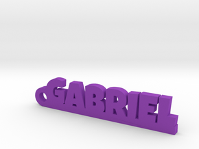GABRIEL Keychain Lucky in Purple Processed Versatile Plastic