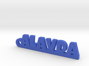 ALAVDA Keychain Lucky in Blue Processed Versatile Plastic