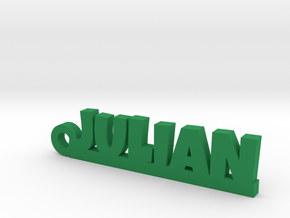 JULIAN Keychain Lucky in Green Processed Versatile Plastic