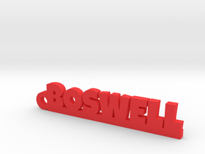 BOSWELL Keychain Lucky in Red Processed Versatile Plastic