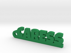 CARESS Keychain Lucky in Green Processed Versatile Plastic