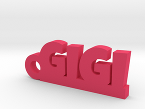 GIGI Keychain Lucky in Pink Processed Versatile Plastic