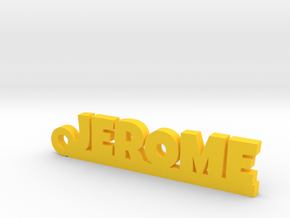 JEROME Keychain Lucky in Natural Brass