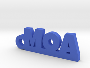 MOA Keychain Lucky in Blue Processed Versatile Plastic