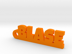 BLASE Keychain Lucky in Orange Processed Versatile Plastic