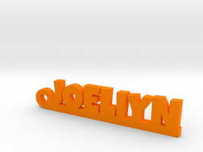 JOELIYN Keychain Lucky in Orange Processed Versatile Plastic