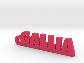 GALLIA Keychain Lucky in Pink Processed Versatile Plastic