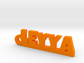 LEYYA Keychain Lucky in Orange Processed Versatile Plastic