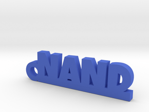 NAND Keychain Lucky in Blue Processed Versatile Plastic