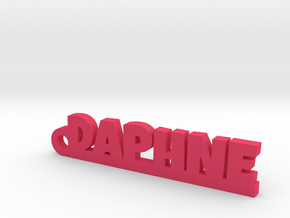 DAPHNE Keychain Lucky in Pink Processed Versatile Plastic