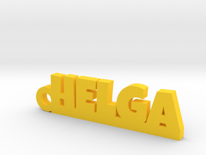 HELGA Keychain Lucky in 14k Gold Plated Brass