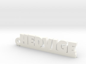 HEDVIGE Keychain Lucky in White Processed Versatile Plastic